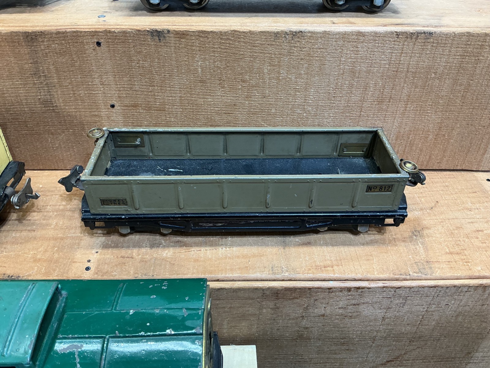 Lionel Loco 251e Red With 4 Cars Prewar O Gauge TESTED Restored (?) SET # 299