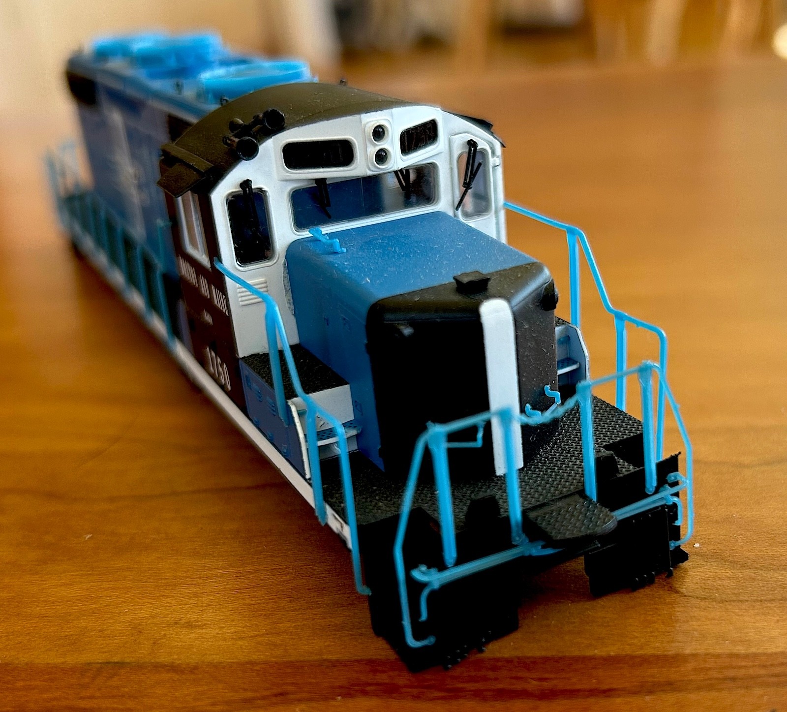 HO Scale EMD GP18 Boston and Maine Locomotive #1750, Life-Like Proto 2000 Series