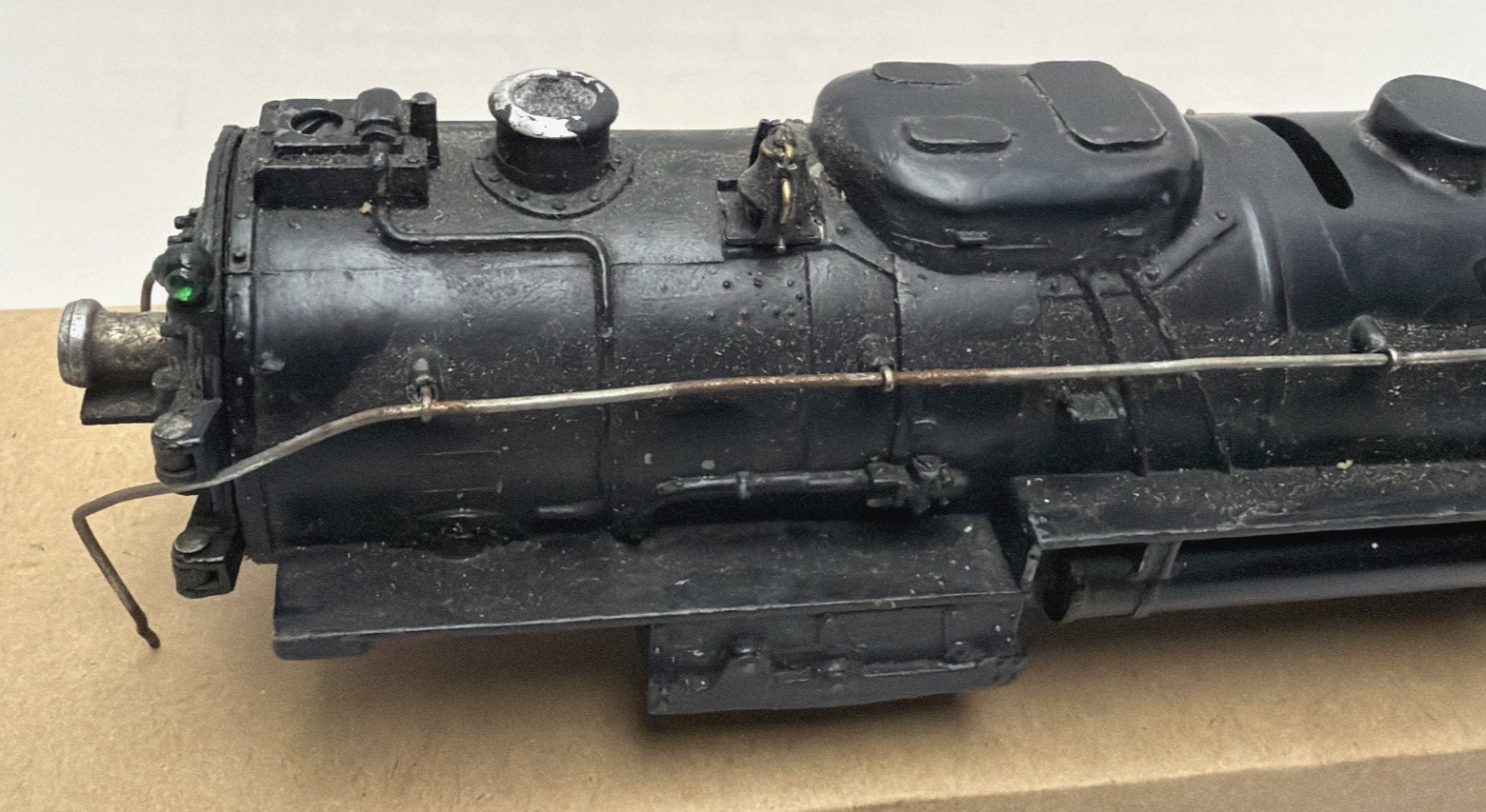 LIONEL ORIGINAL POSTWAR O-GAUGE 736 STEAM LOCOMOTIVE BOILER BODY SHELL WITH TRIM