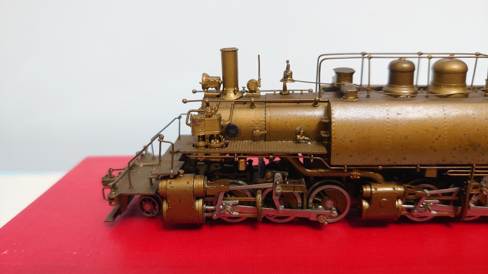 NJCB Brass Hammond Lumber Co. 2-6-6-2T Steam Locomotive – HO scale