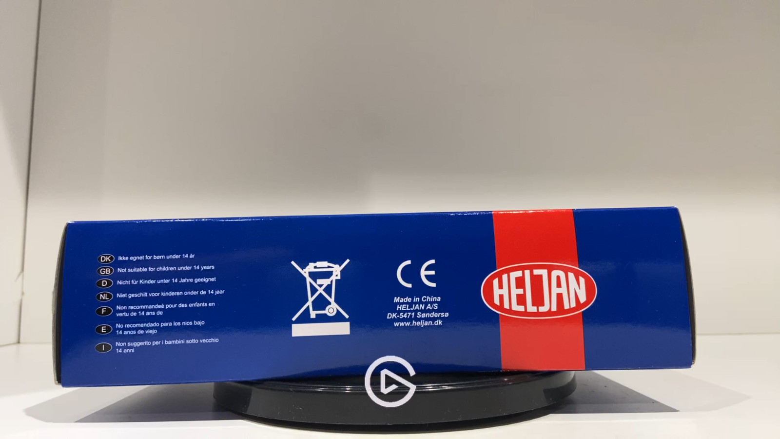 Heljan 2522 Class 05 Hunslet Shunter D2595 BR Blue Wasp Stripes As Preserved DCC