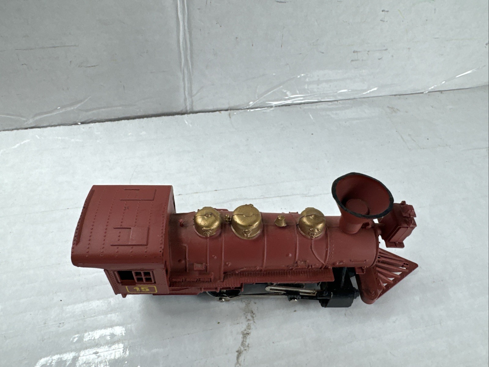 Macao Ho Scale 0-4-0 Steam Locomotive #15 For Train, Set Layout