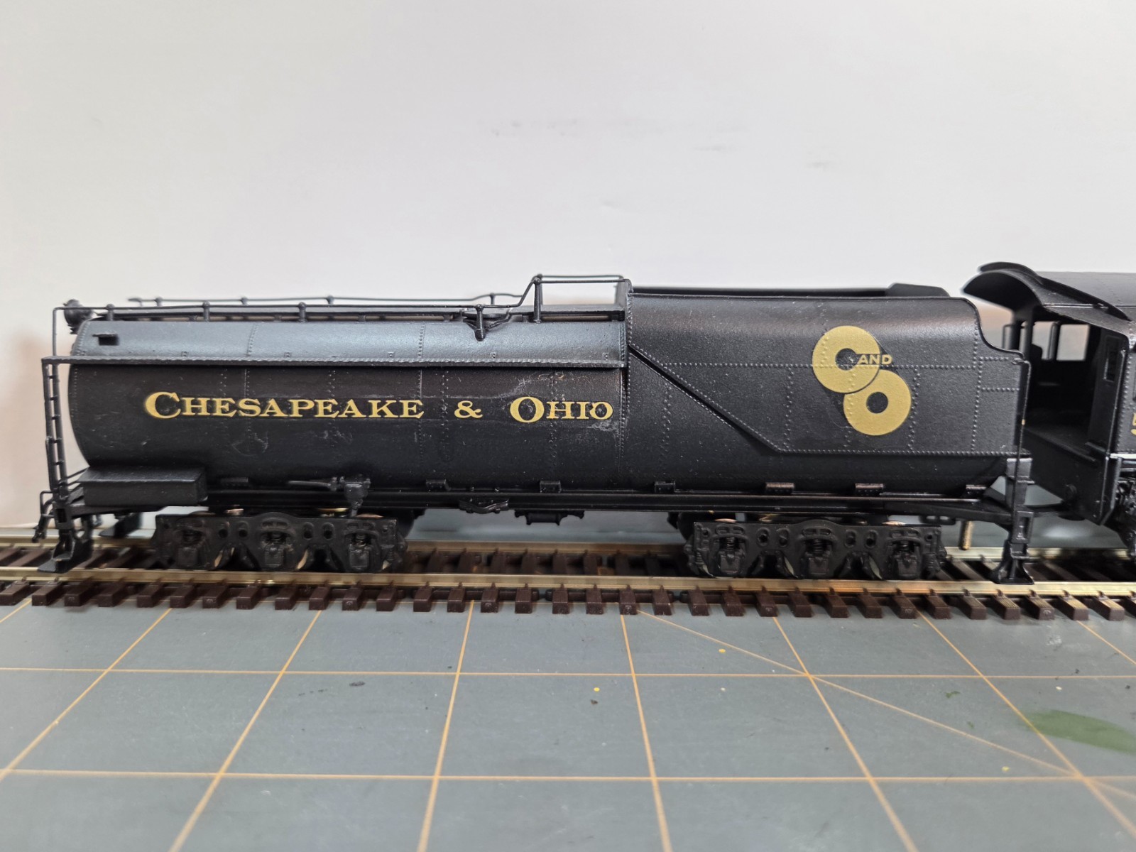 Chesapeake & Ohio 4-8-2 – J-2 Class – HO Brass Locomotive – NJ Custom Brass