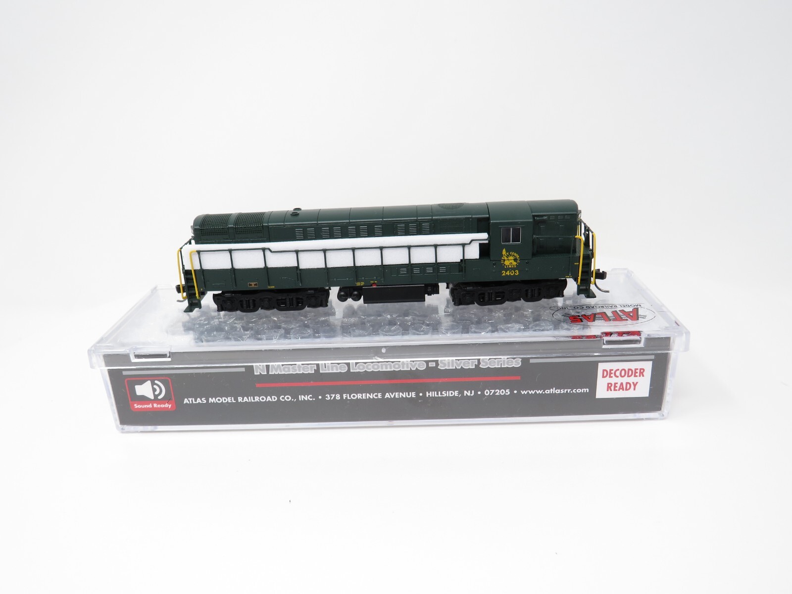 Atlas N 40005386 Jersey Central FM Trainmaster H24-66 Diesel Locomotive Freight