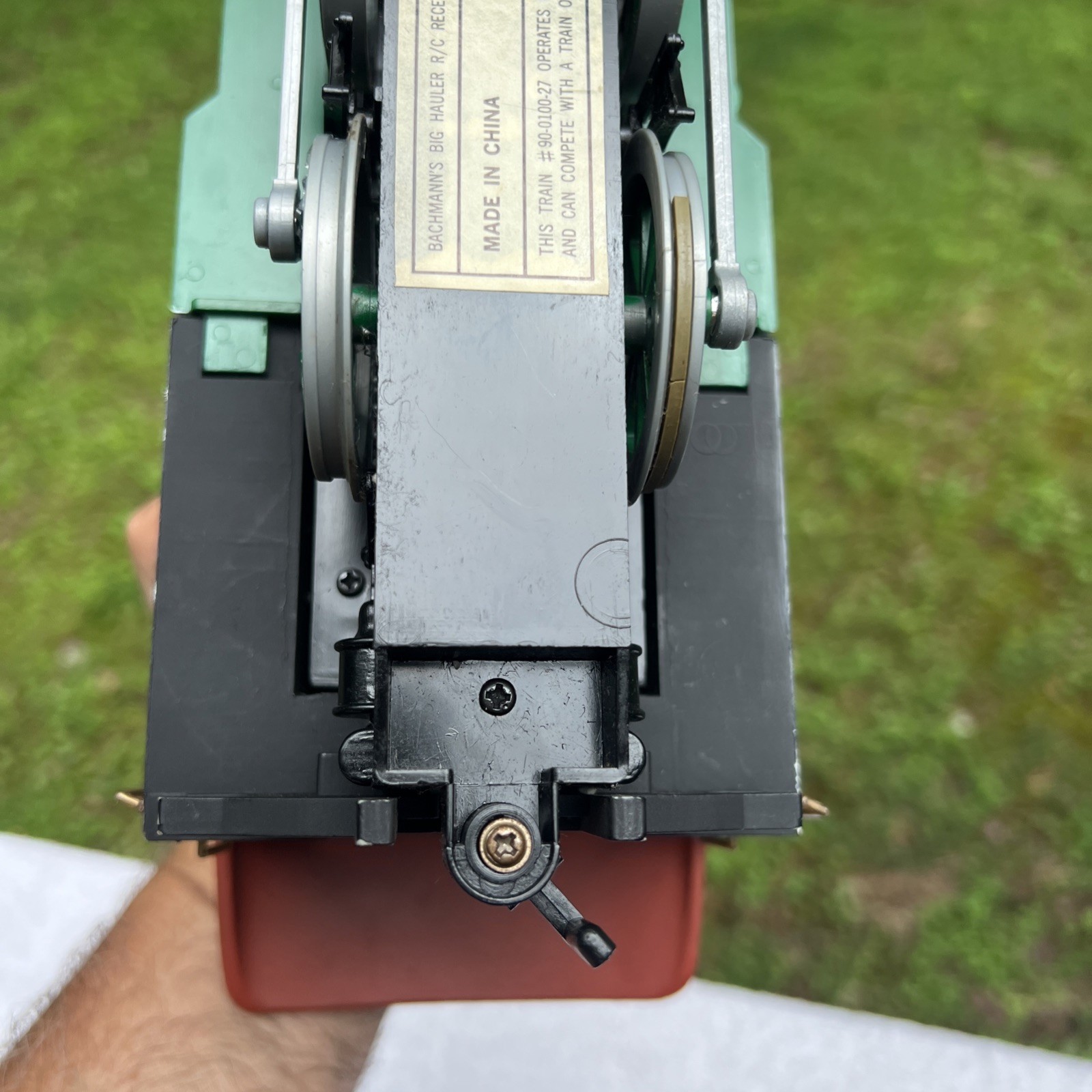 Bachmann G Scale Battery Powered Remote Control Ten Wheeler 4-6-0 For Parts