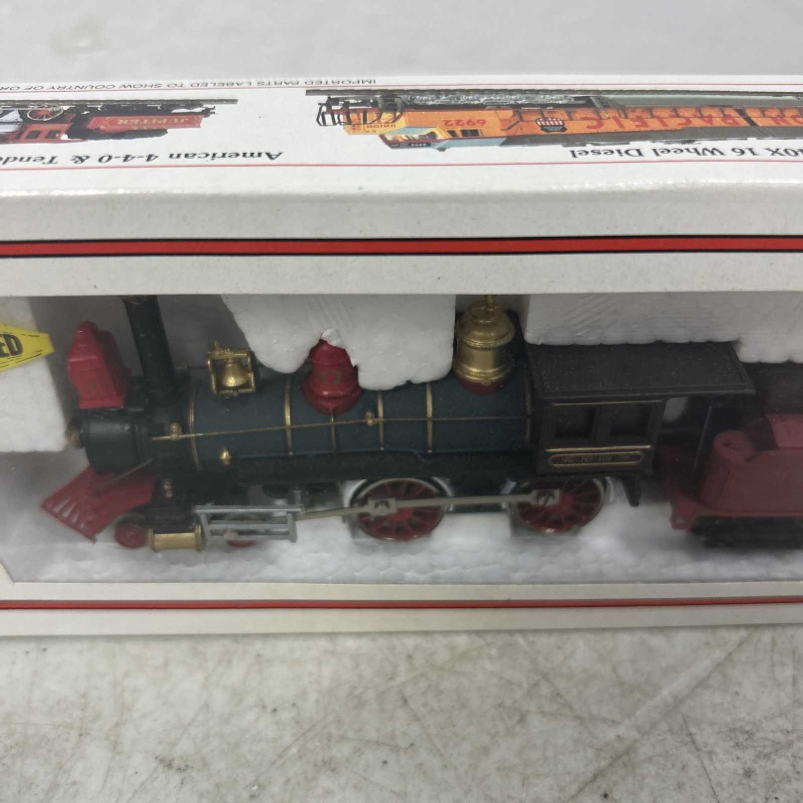 Bachmann N Scale The American 4-4-0 Union Pacific #119 Steam Locomotive + Tender