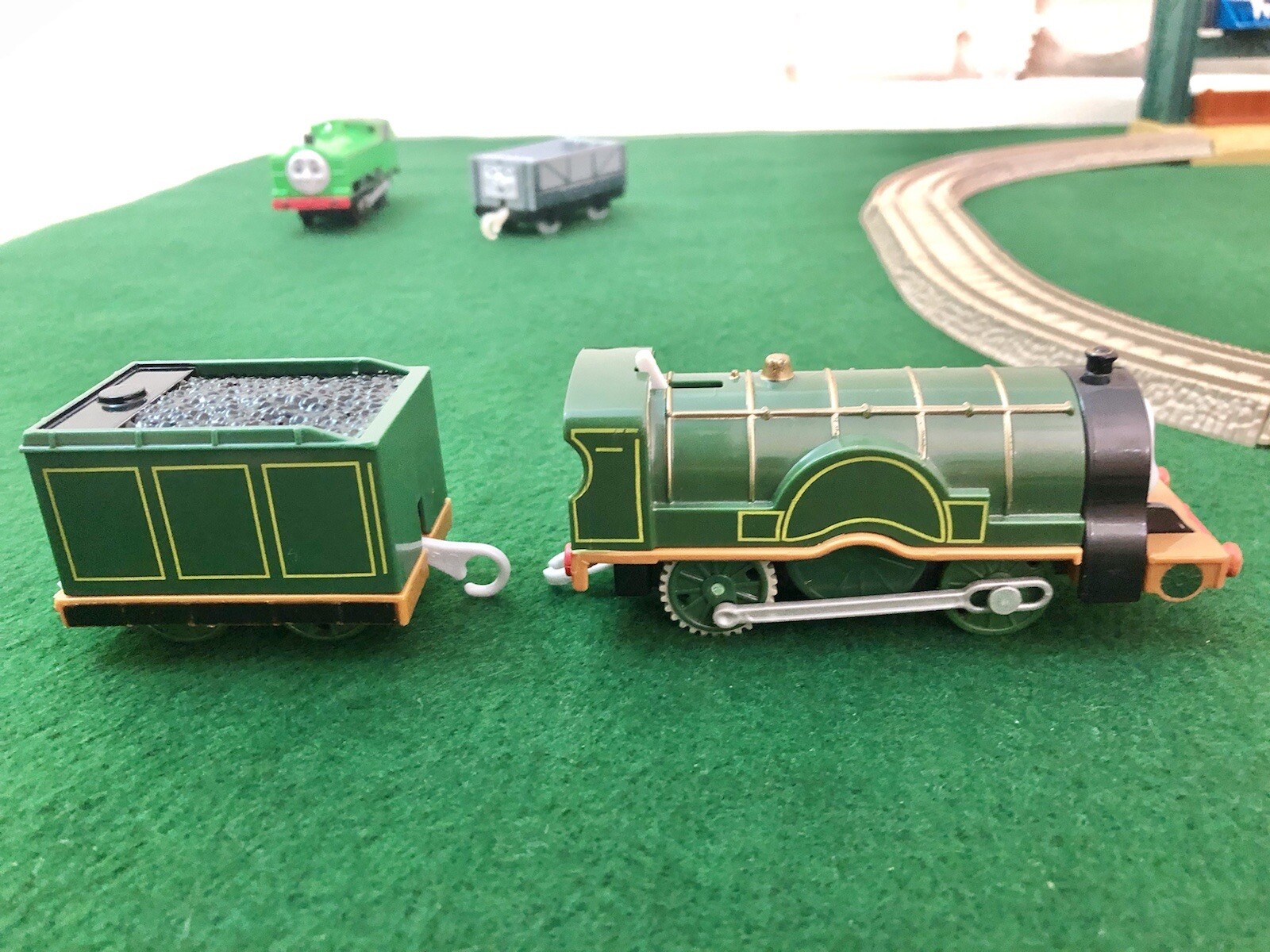Thomas & Friends Trackmaster Duck At McColl’s Farm Set (2008) + Emily & More!
