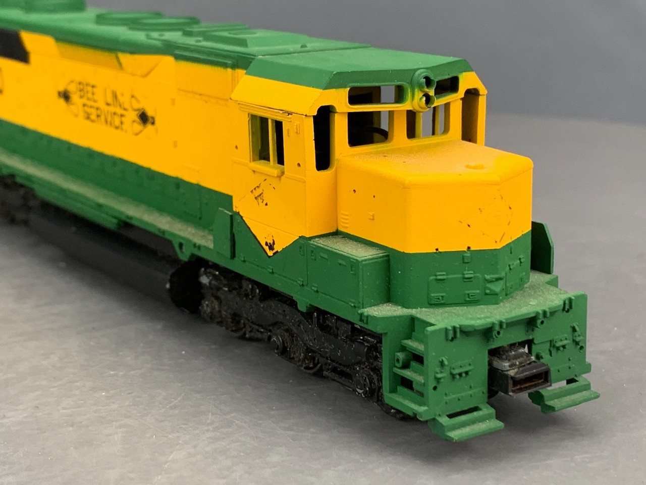 HO Athearn Custom SD45 Diesel Locomotive Reading Bee Line #4600 w/KDs HO8530