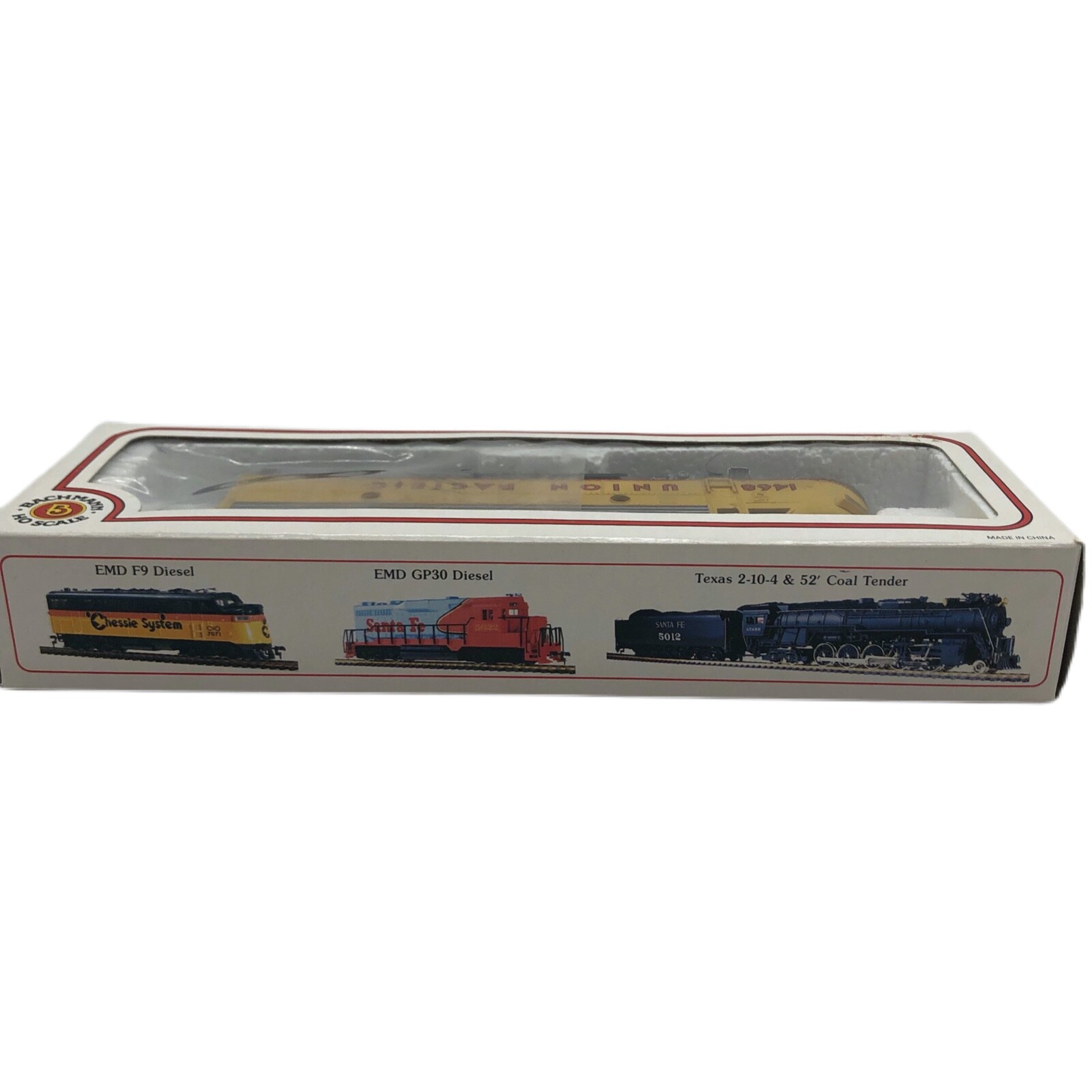 Bachmann Locomotive HO Scale Union Pacific F9 Diesel Original Box Item NO 61501