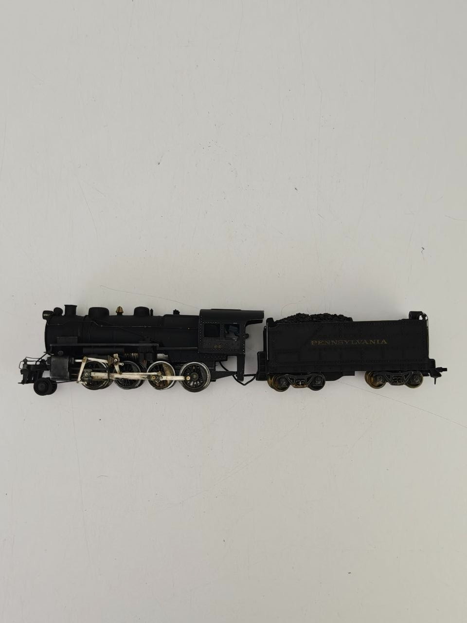 Vintage HO 2-8-0 Consolidation PRR 9915 Die Cast Tested READ