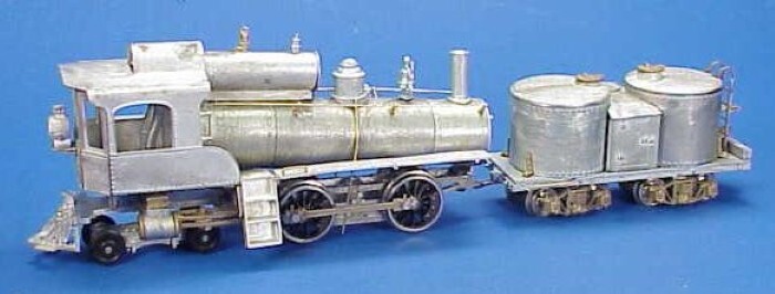 HOn3 NORTH PACIFIC COAST #21 CAB FORWARD 4-4-0 PARTS SET WISEMAN MODEL SERVICES