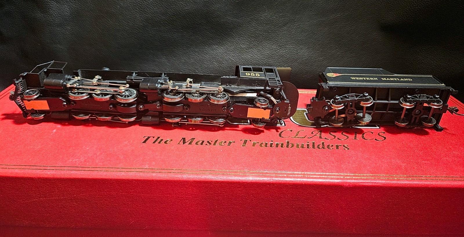 MANTUA 2-6-6-2 ARTICULATED WITH TENDER-FLYWHEEL DRIVE WESTERN MARYLAND