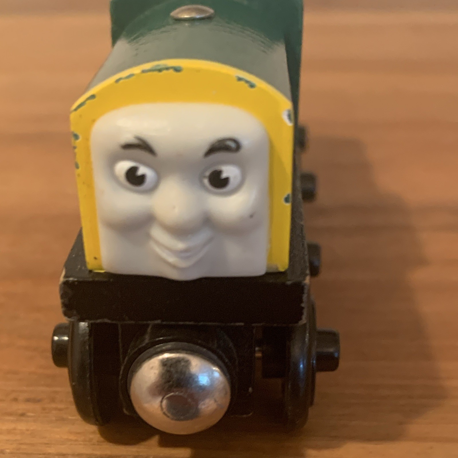 Thomas & Friends Derek Wooden Railway Diesel Locomotive Sodor Green Wood Train