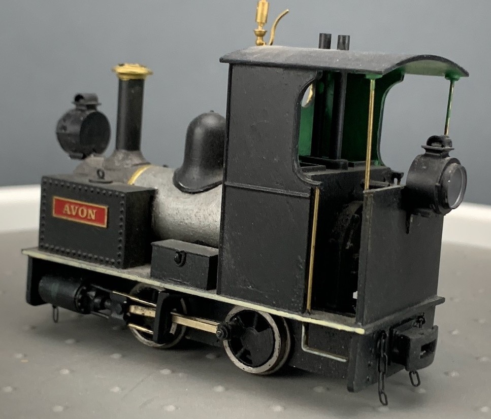 1:43 On2 Bagnall Excelsior 0-4-0IST Locomotive “Avon” JER O3400