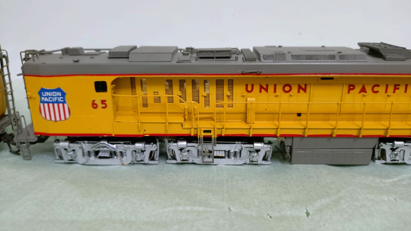 Overland (OMI) Brass UP #65 Veranda Turbine Diesel Locomotive – HO scale