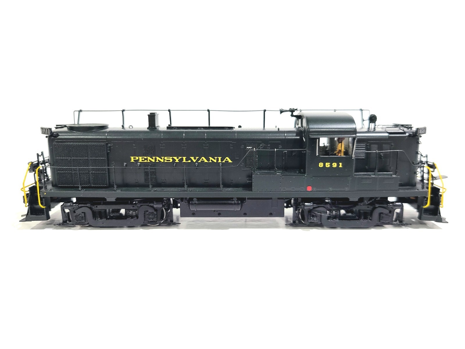 Division Point PRR Alco RS-3 Pennsylvania Railroad #8591 HO Brass #DP-8783.1 DCC