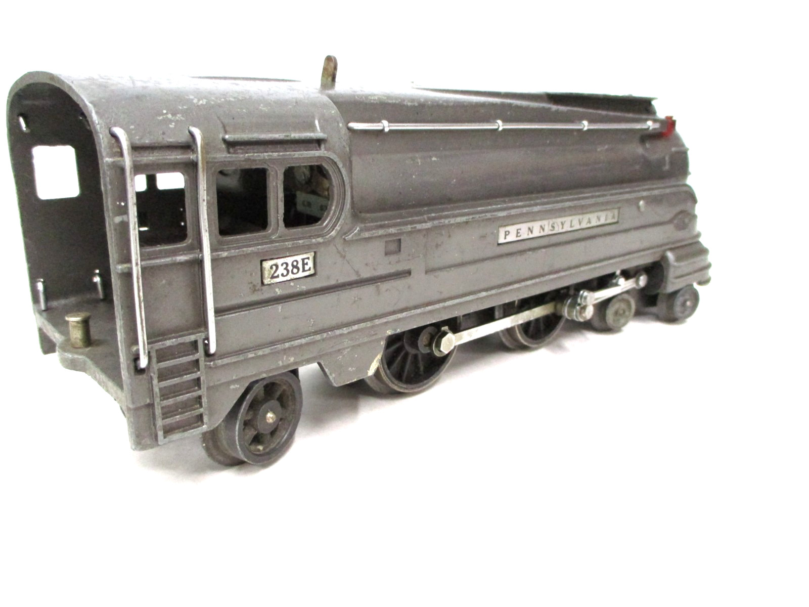 Lionel 238E PRR Torpedo Loco Gunmetal Gray Prewar O gauge X8485