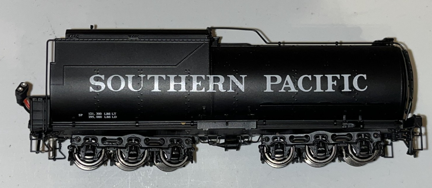 Sunset Models HO Southern Pacific 160-C-4 Tender ONLY w/ 6 wheel trucks – #3727