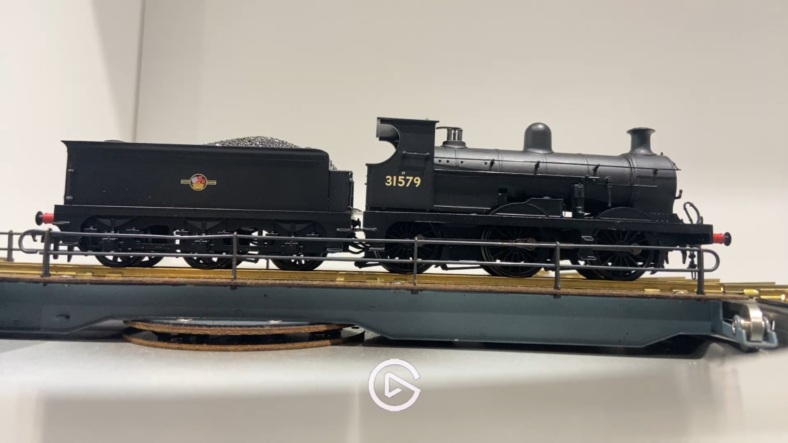 Bachmann Branchline 31-465 Class C 0-6-0 31579 BR Black Late Crest DCC Ready