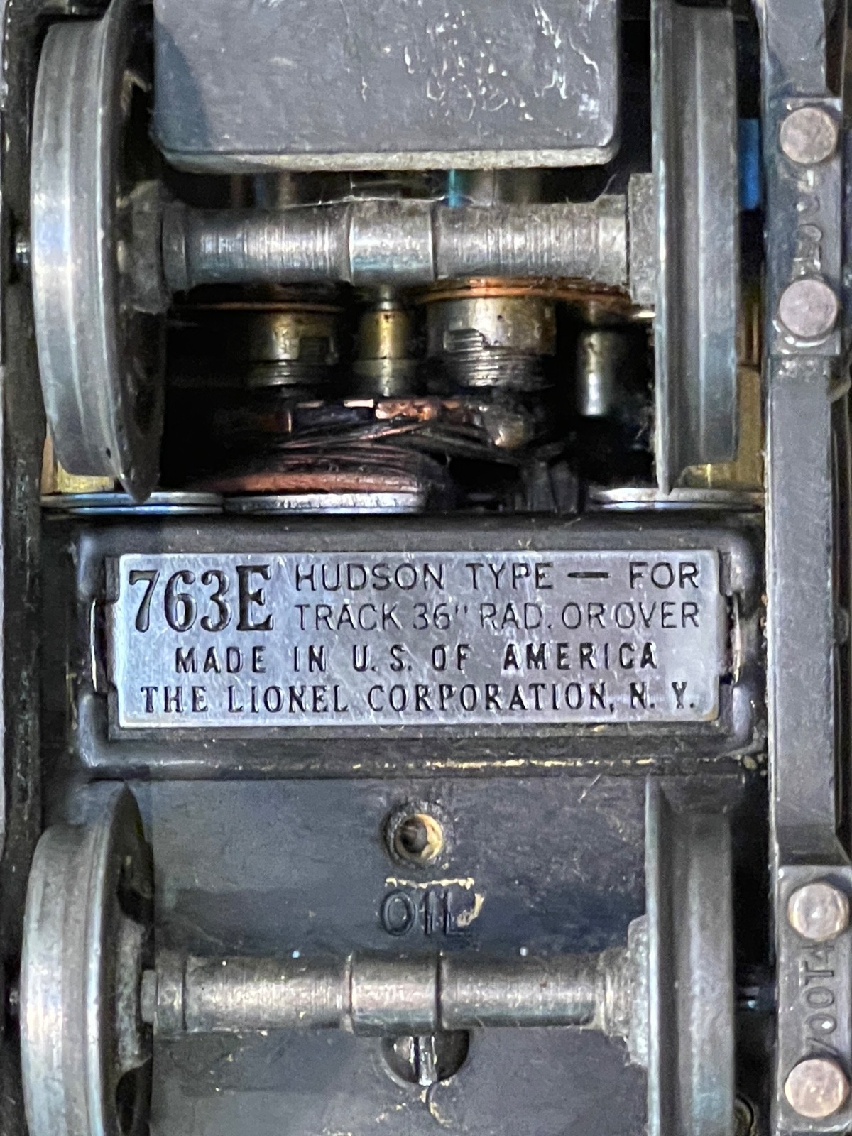 Lionel prewar 763-E Hudson locomotive with 2263W Tender. Spectacular, runs well