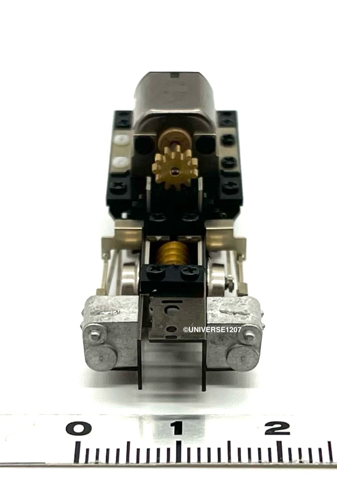 N/HOn30/HOe/009 Scale Aru 0-4-0 Steam Locomotive Power Drive Chassis 14mm/7mm