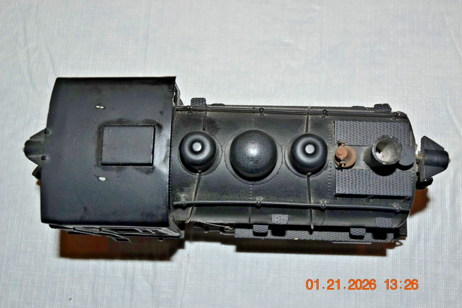 Max Gray KTM Or Other 3-Rail O-Gauge B&O Brass Dock Side Switcher 0-4-0 – Runs