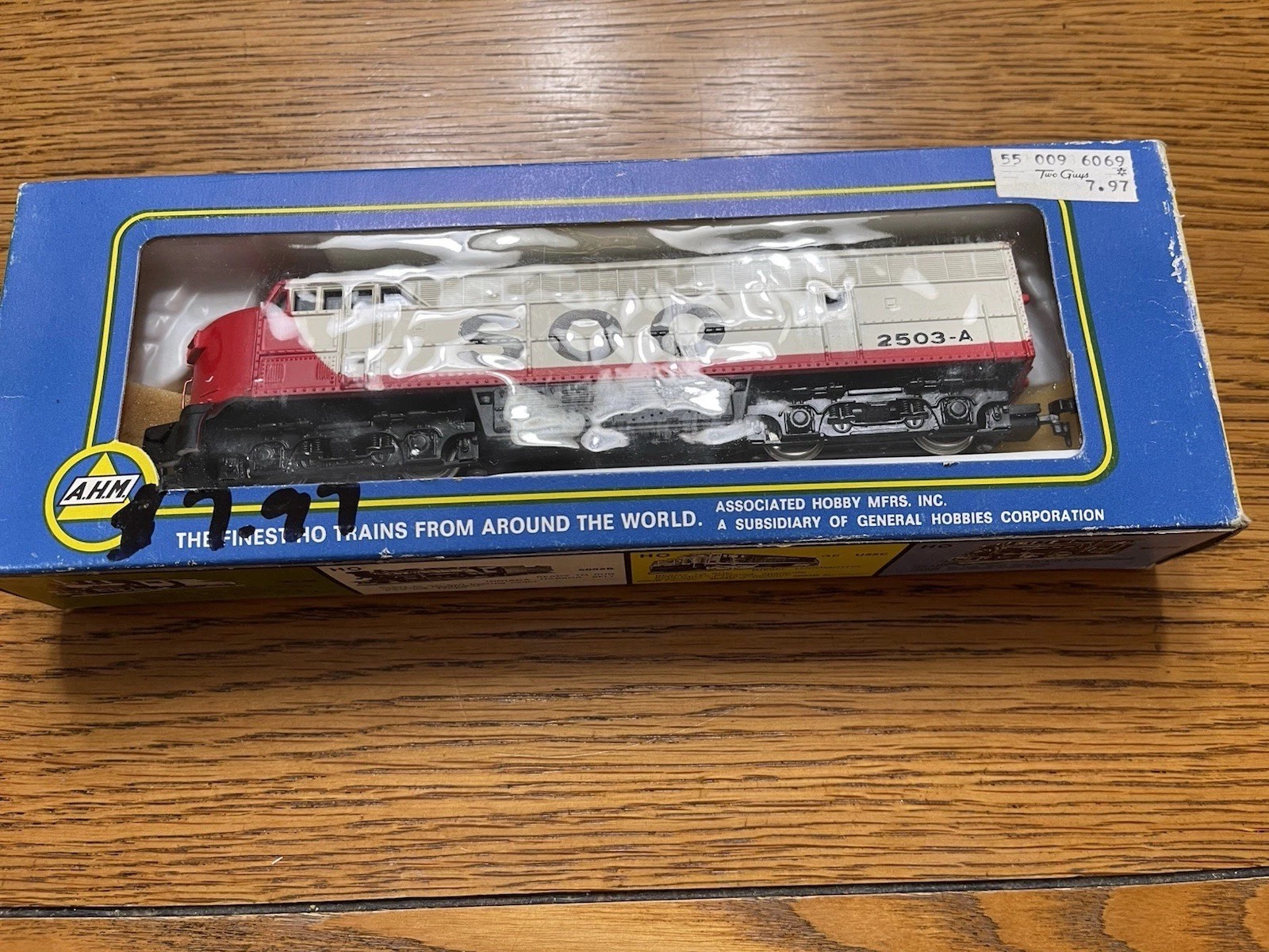 AHM HO SOO Line Locomotive #2503-A – Railroad Train Loco 5024 W SOO Free Ship