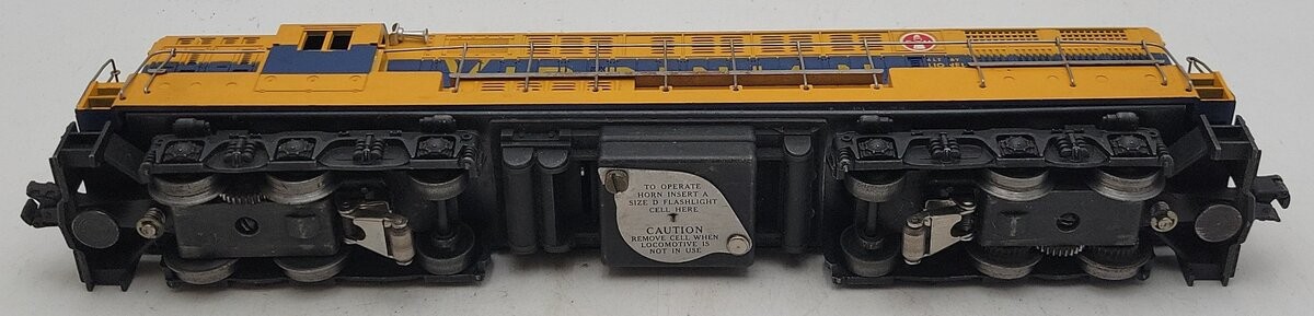 Lionel 2322 Vintage O Virginian Blue & Yellow FM Trainmaster/Box