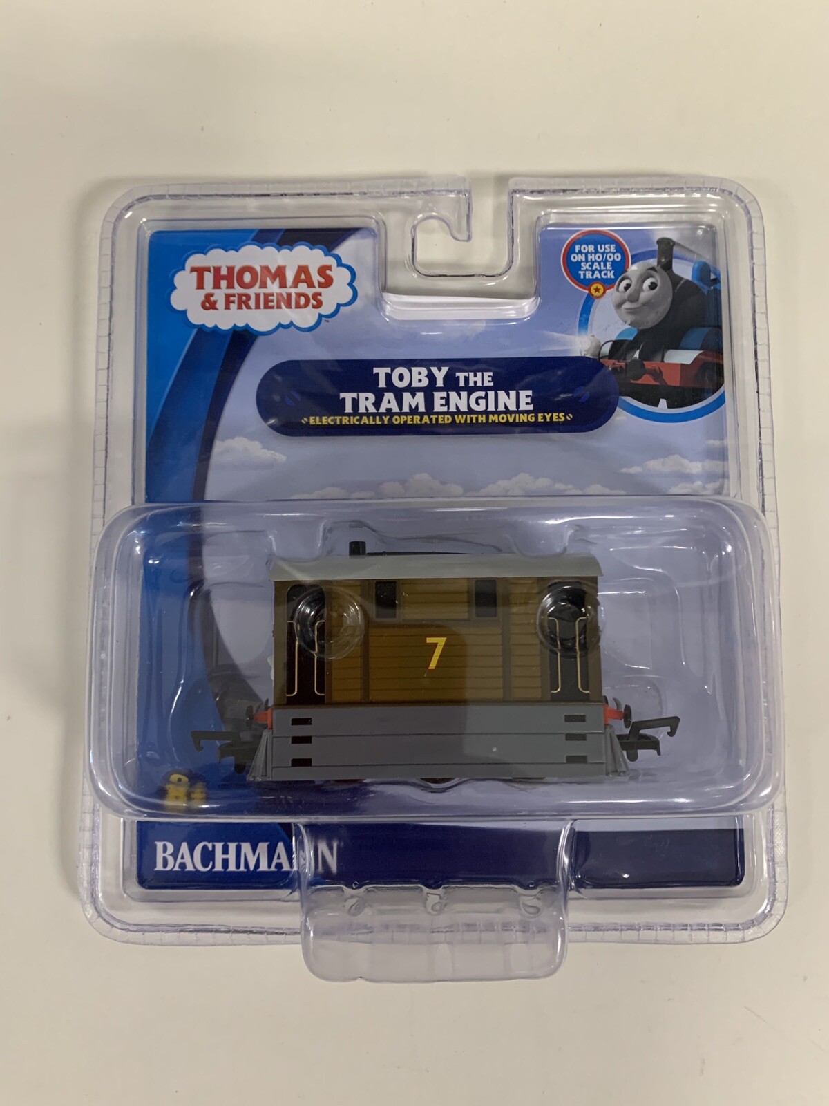 Bachmann 58747 TOBY THE TRAM ENGINE (WITH MOVING EYES) (HO SCALE) NEW Thomas TTT