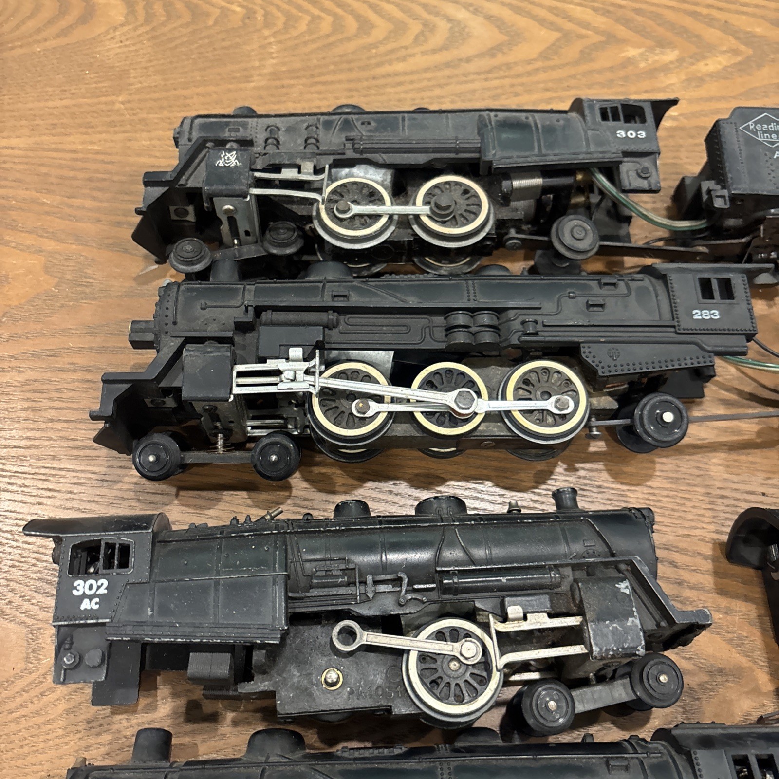 American Flyer S Gauge Locomotive lot 283 307 282 302 303 21160 Repair/Parts
