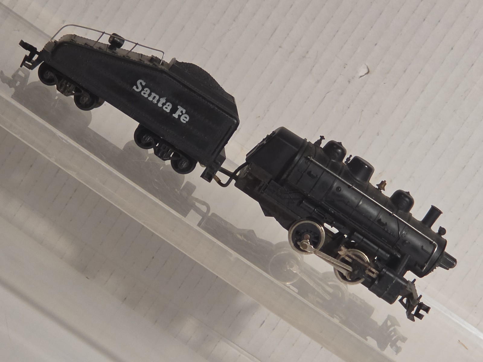 VTG STEAM ENGINE LOCOMOTIVE COAL TENDER HO SCALE BLACK