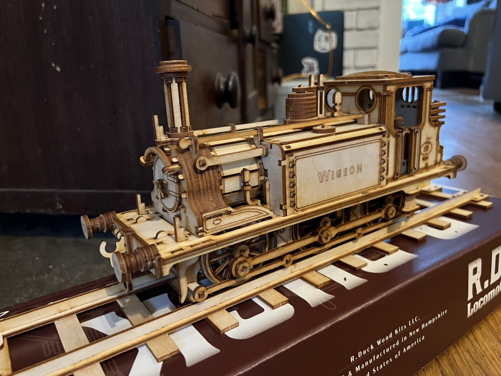 R. Duck Locomotive Works 0-6-0 Terrier Locomotive Kit FULLY BUILT