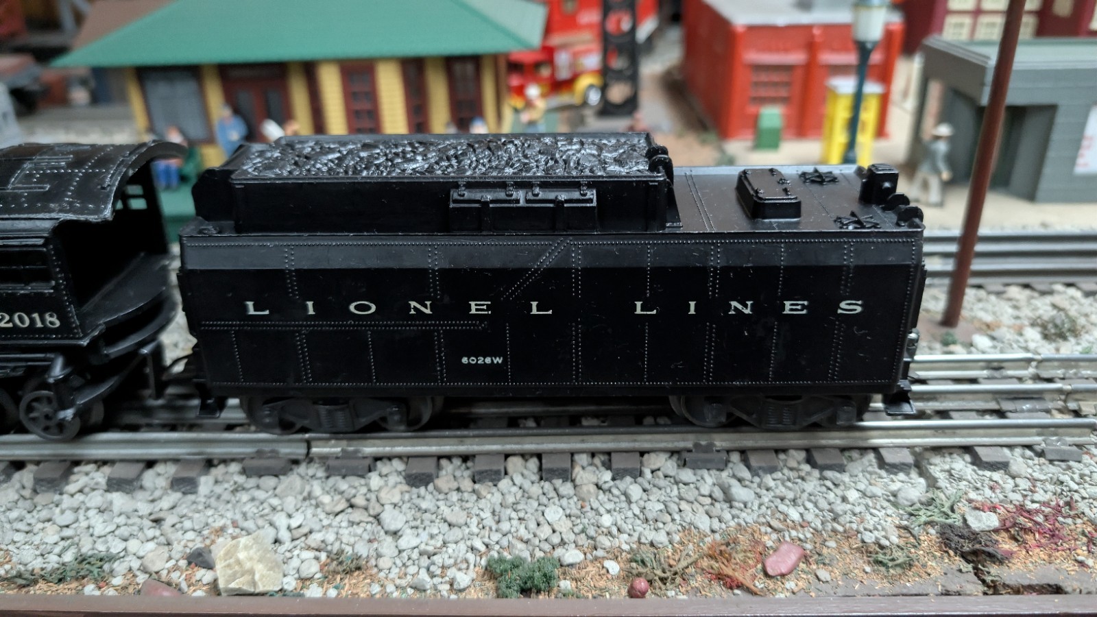 Lionel Postwar 2018 Steam Engine w/6026W Whistling Tender 2-6-4 Adriatic