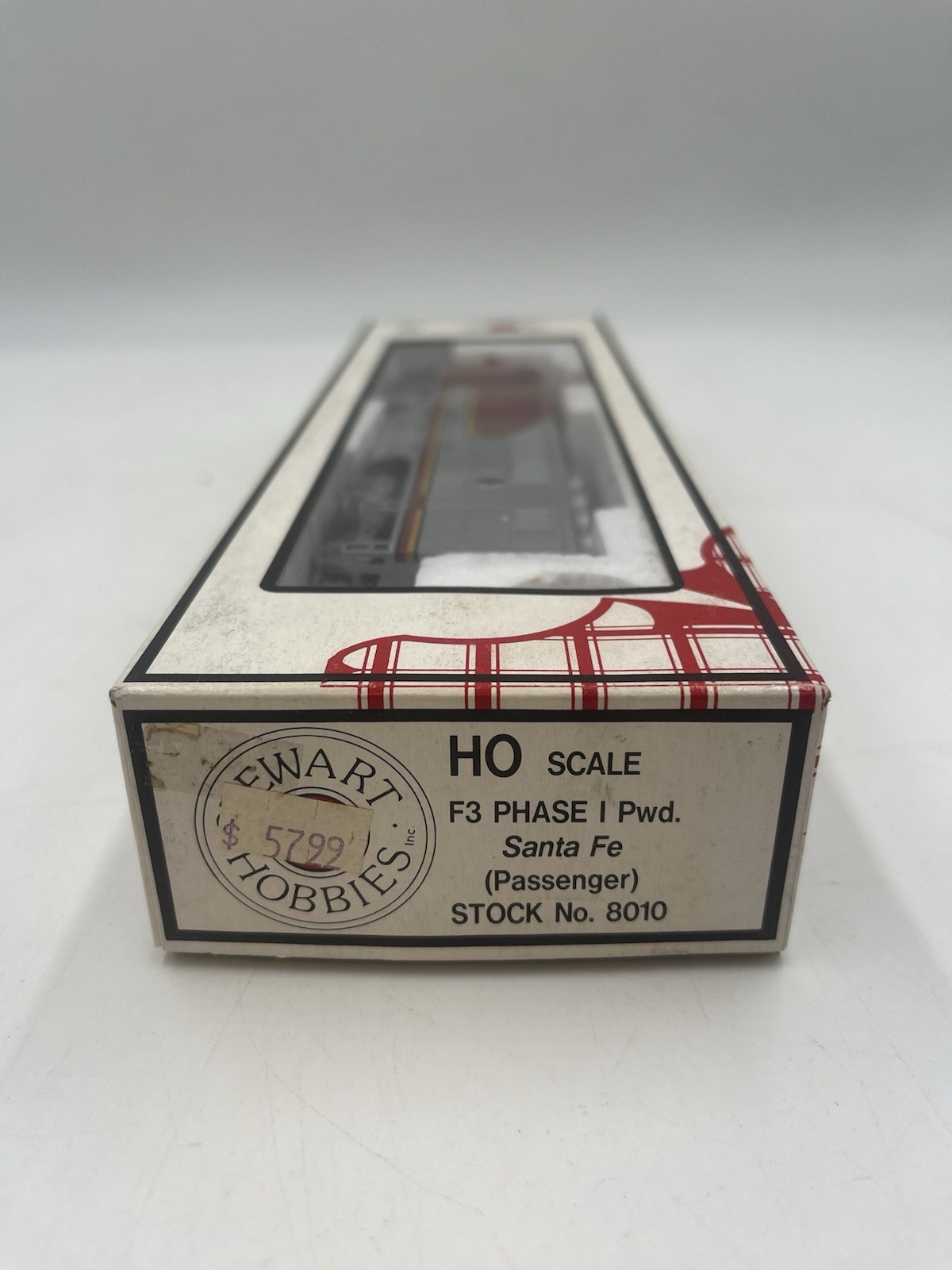 Ho Scale Engine Stewart Hobbies F3 Phase 1 Powered Santa Fe Passenger #8010