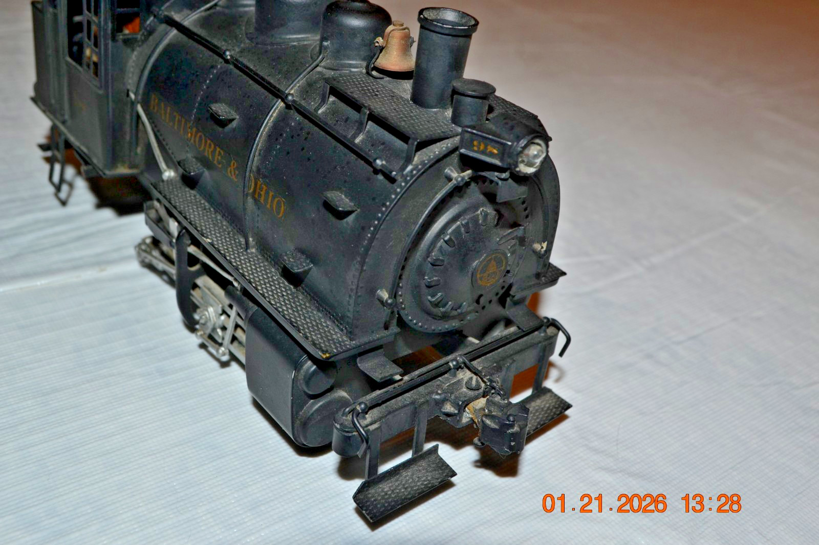 Max Gray KTM Or Other 3-Rail O-Gauge B&O Brass Dock Side Switcher 0-4-0 – Runs