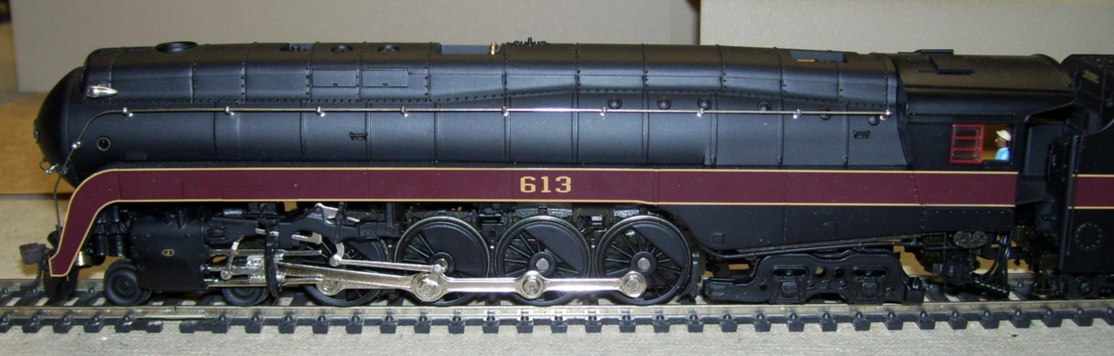 Broadway Limited HO N&W Class J 4-8-4 Locomotive #613, DCC/DC with Sound, LNIB