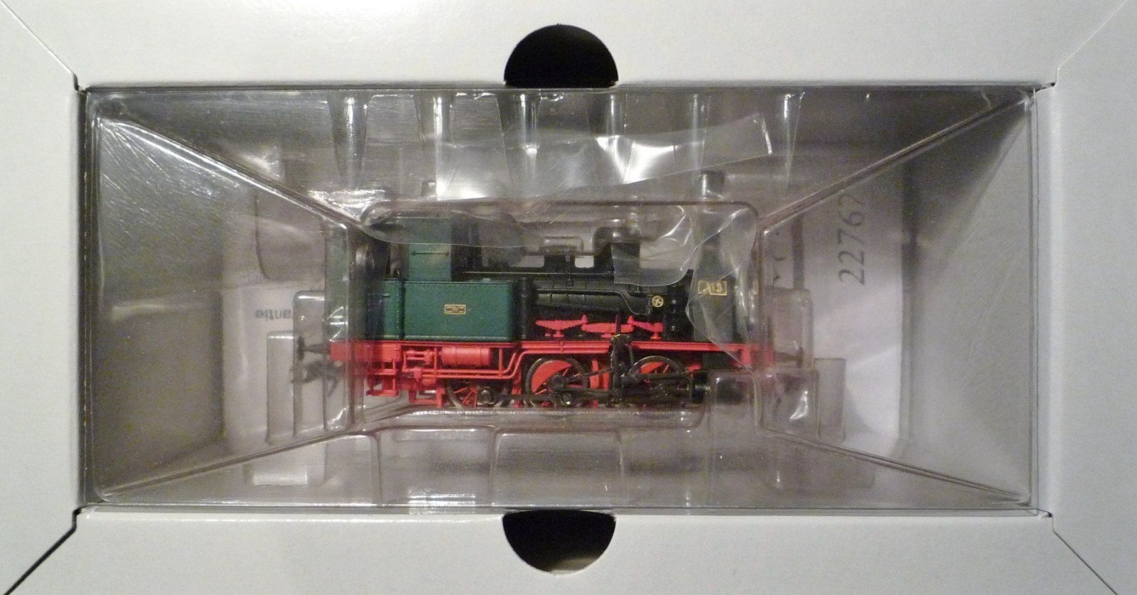 Trix 22767 N. 3 MFP Piemontese Railway Museum Green/Black Livery Red Frame