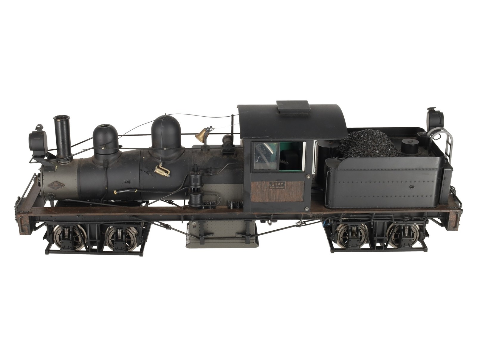 Bachmann G Scale Undecorated Shay Steam Locomotive & Tender