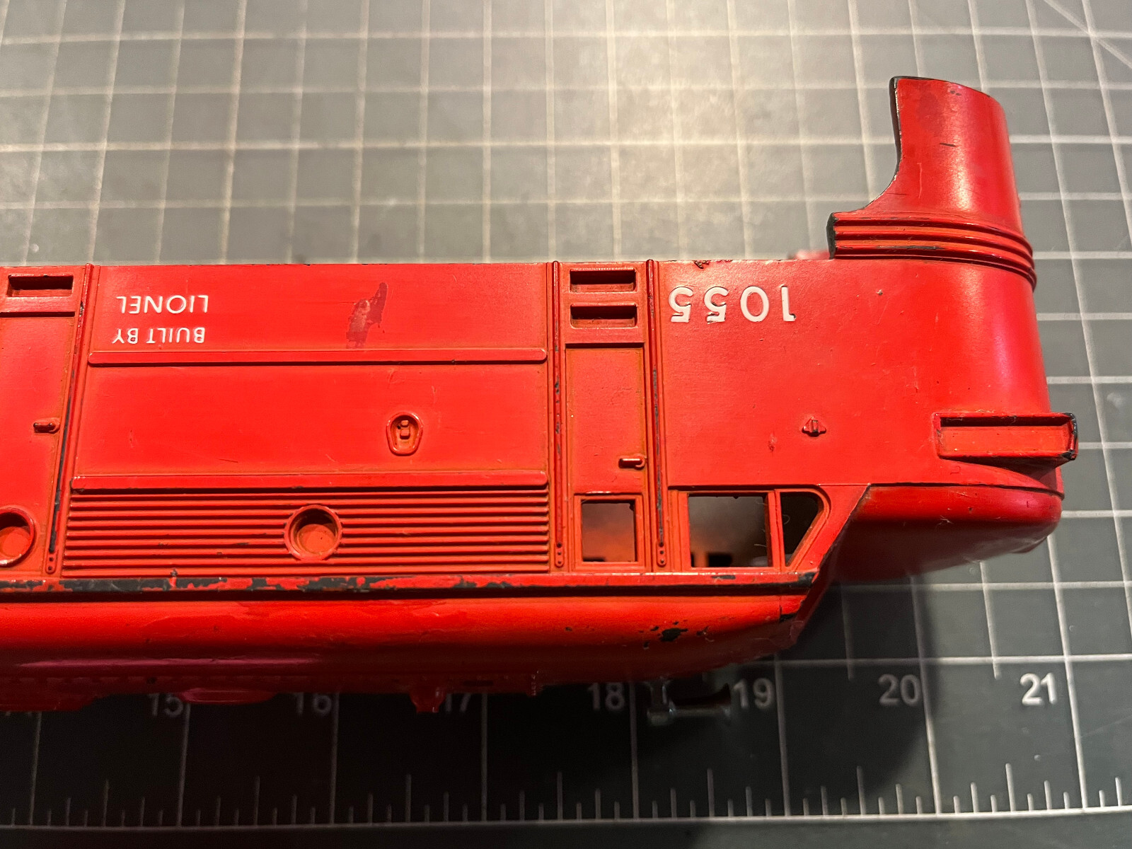 LIONEL Train 1055 TEXAS SPECIAL ALCO FA Diesel Locomotive SHELL ONLY PART LOT G