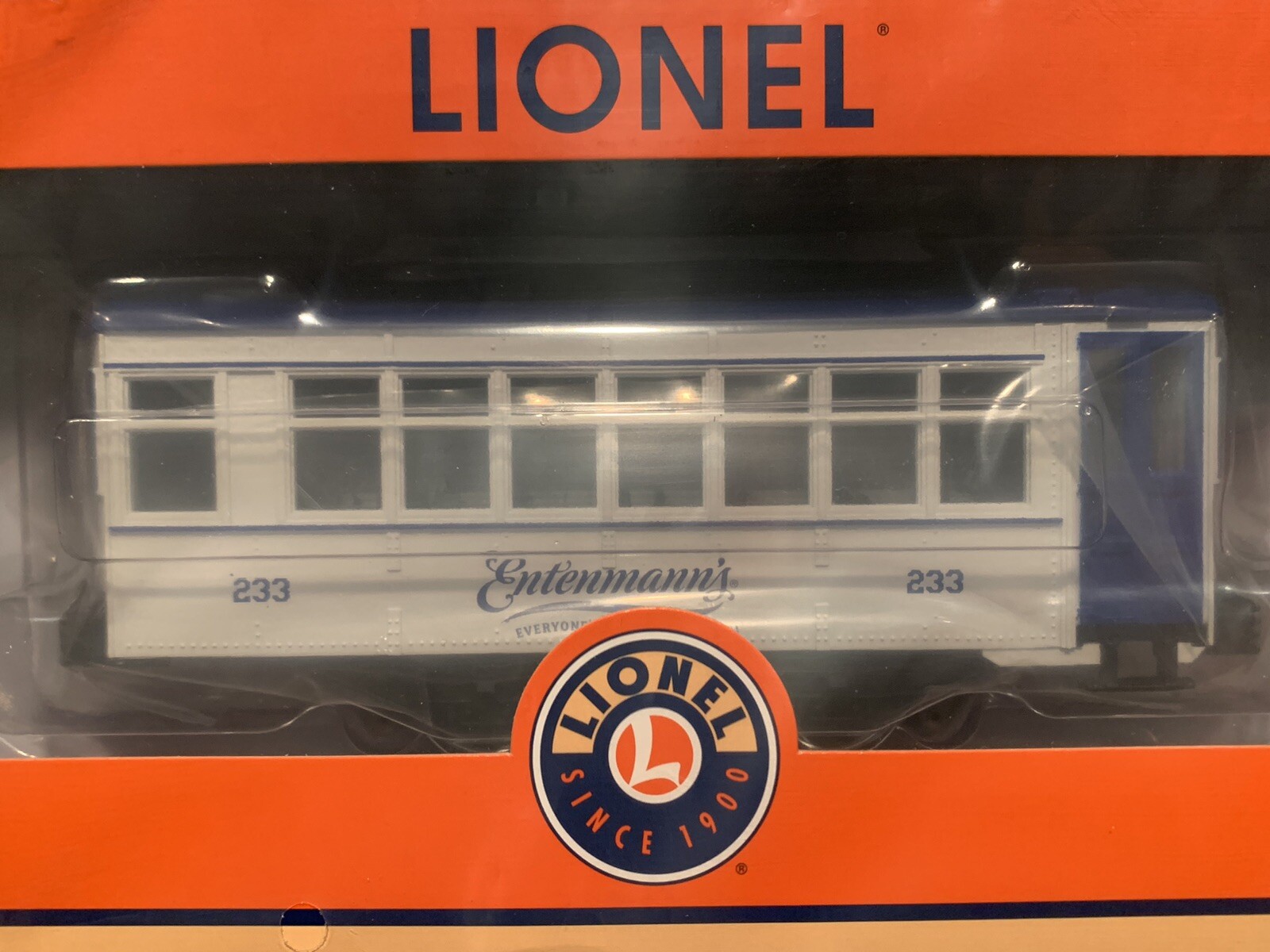LIONEL ENTENMANN’S TROLLEY (METCA) 2301430 OPERATING BUMP N GO MOTORIZED O GAUGE