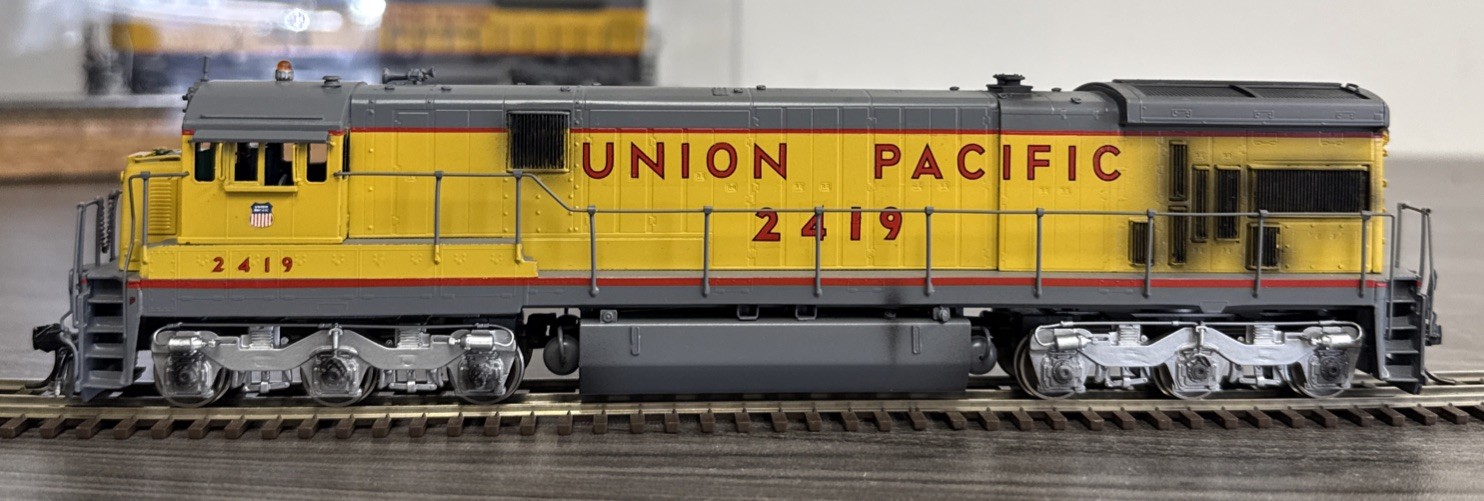 Overland Models HO Brass OMI-1805 GE C30-7 Diesel Union Pacific #2419 Used/TLC!