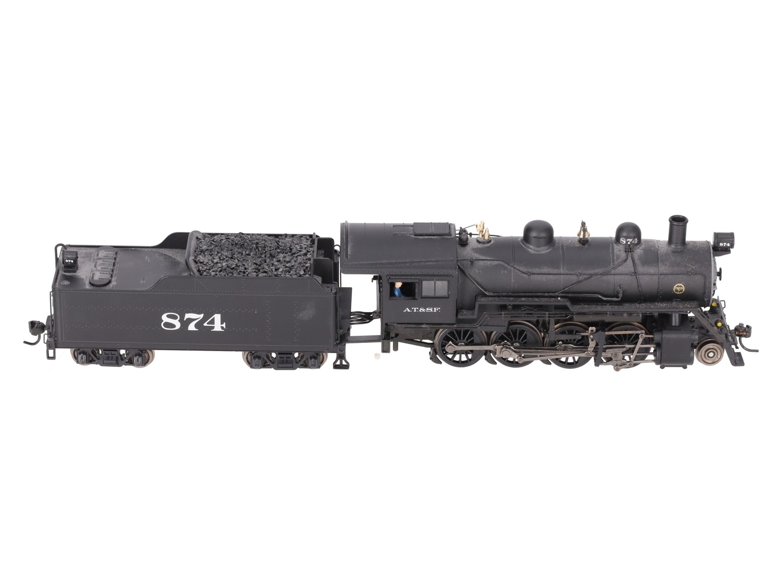Broadway Limited 2786 HO Atchison, Topeka & Santa Fe Baldwin 2-8-0 #874 EX/Box