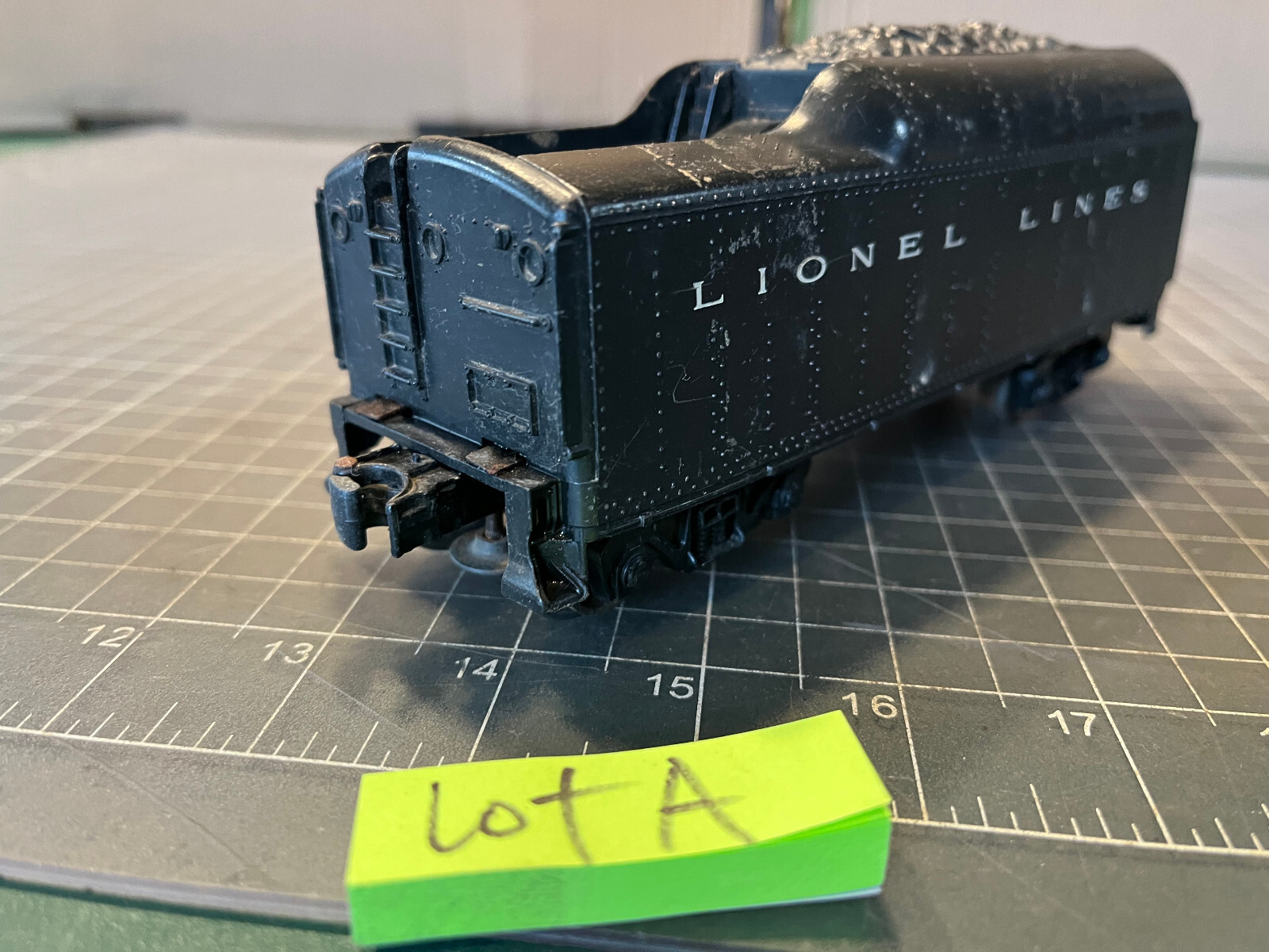 Lionel Lines Train O O27 Coal Tender 7.5″ w/Drawbar 8 Wheel – 1130-27 LOT A