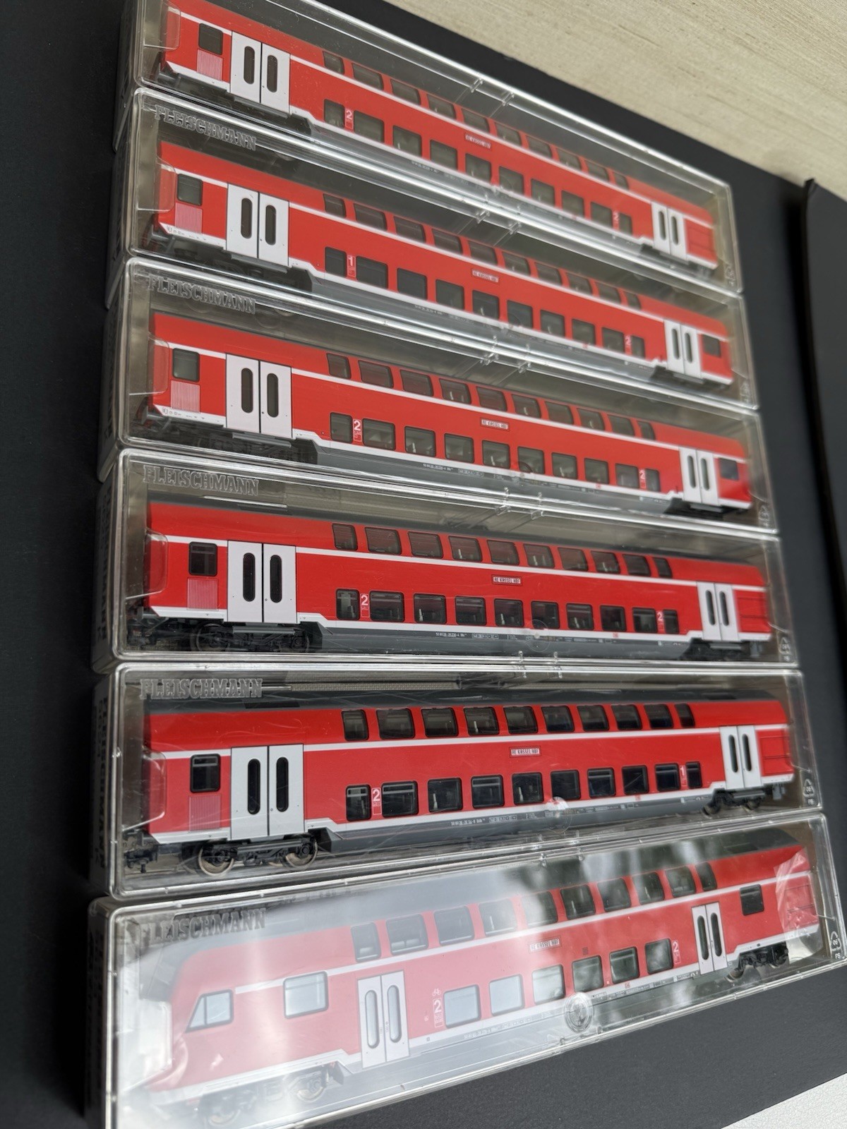 Fleischmann HO scale Double decker Coaches c/w Roco, Brawa, Trix