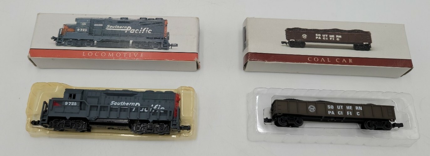 High Speed Metal Products Southern Pacific Locomotive and Coal Car