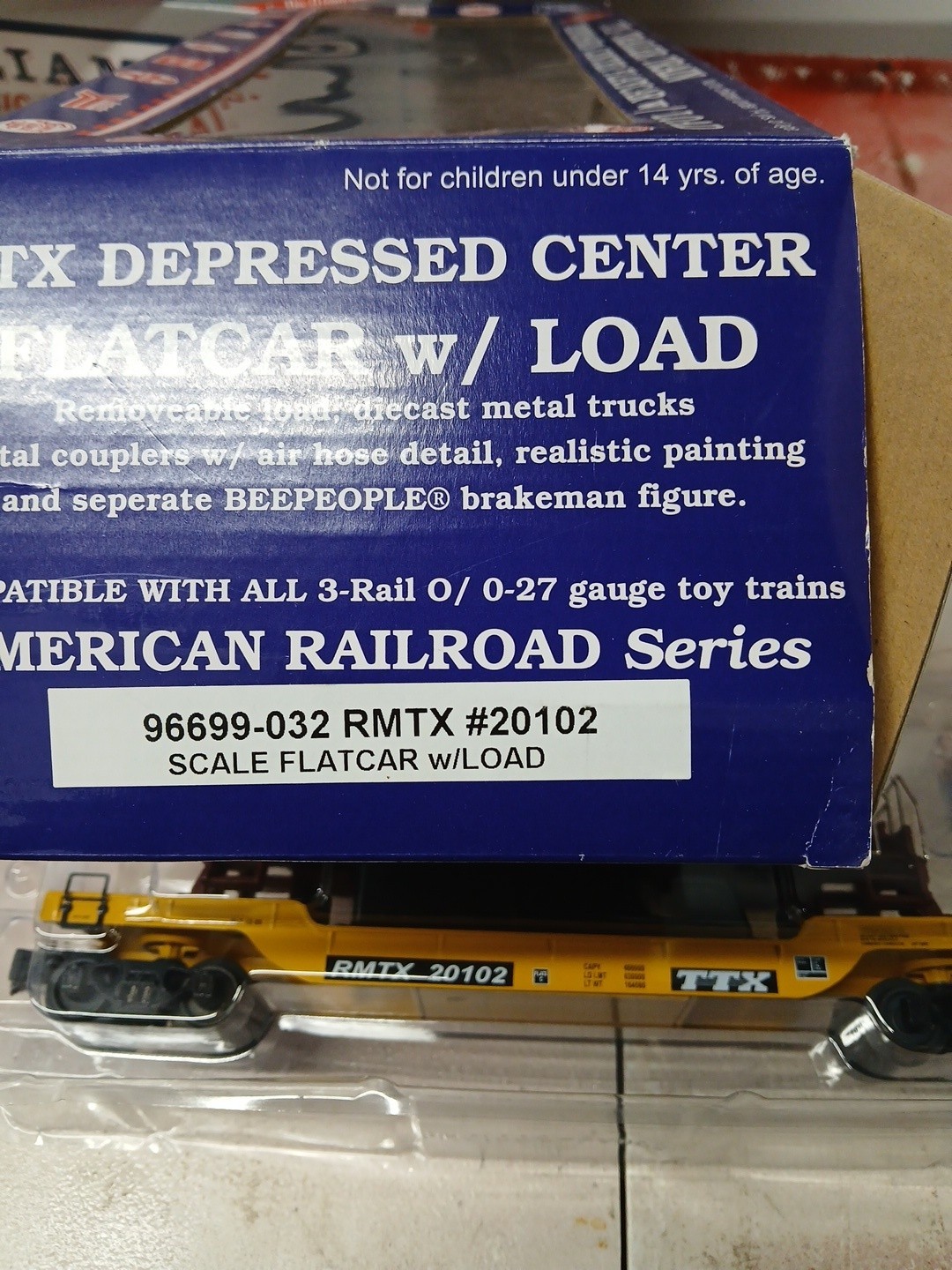 Rmt TTX Diesel Body On Trailer New In The Box