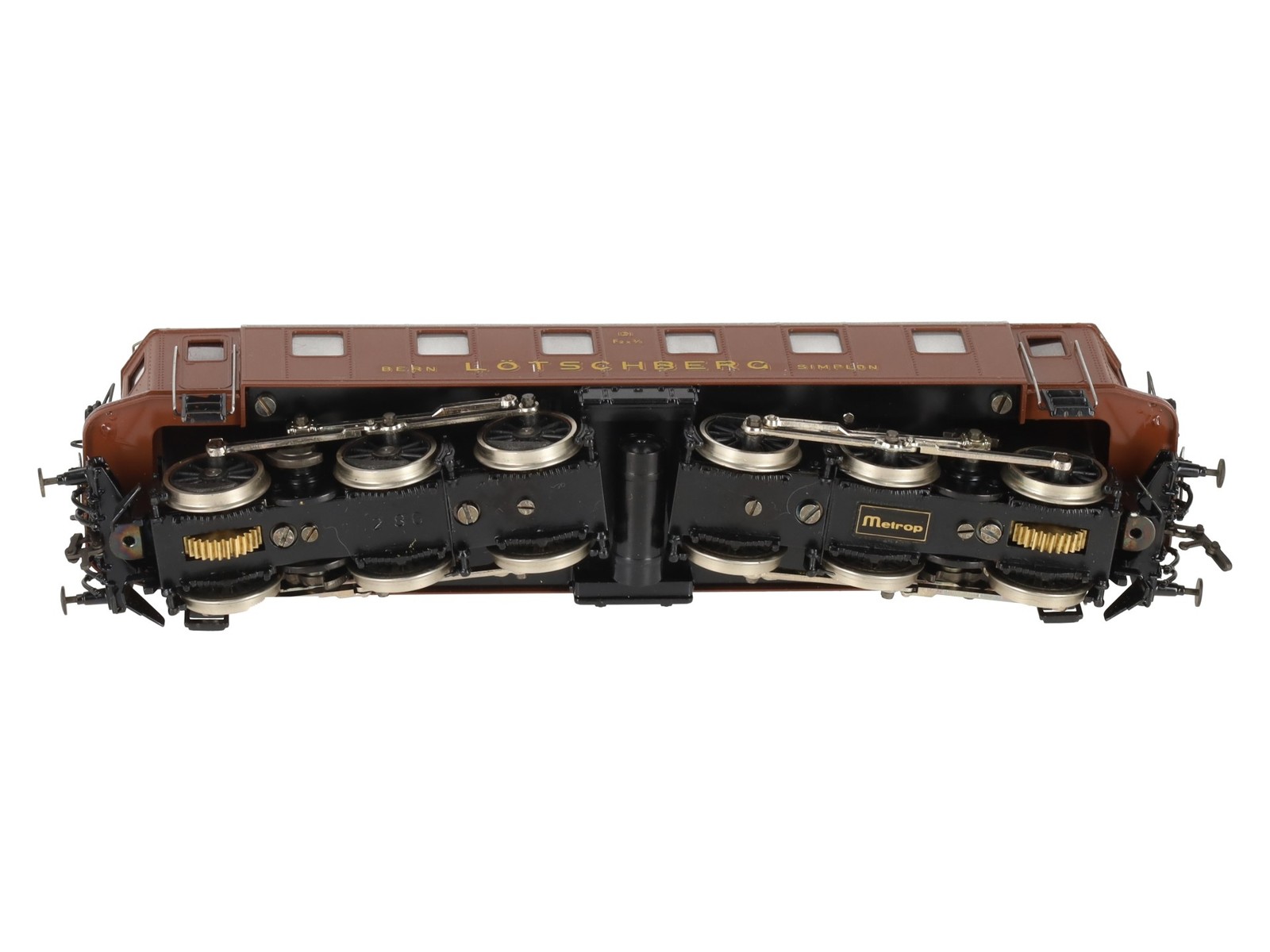 Metropolitan 702 HO Brass BLS Ce 6/6 Serie Electric Locomotive #121 LN/Box