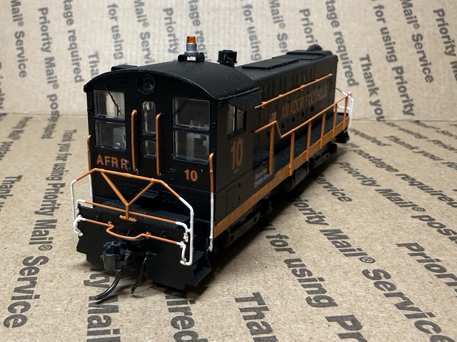 Custom Very Rare!!! Amador Foothills Locomotive PLEASE READ!!!