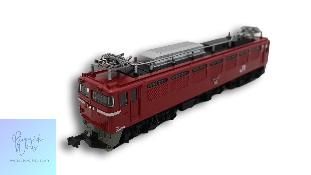 KATO EF81 JR East Color Electric Locomotive Model 3021-6 JP