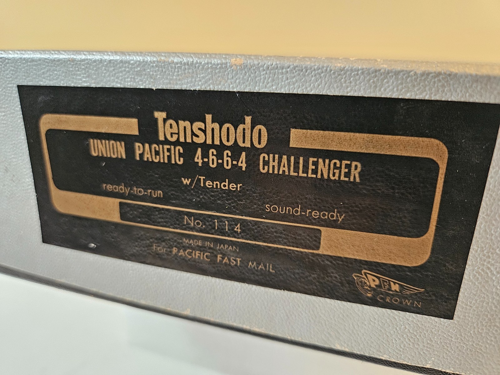 PFM Crown/Tenshodo Brass Steam Locomotive Union Pacific Challenger 4-6-6-4 HO